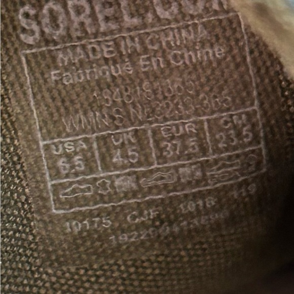 Sorel/ Women's/ Sorel Lolla Cut Out Bootie/ oatmeal flax / size 6.5 - Picture 10 of 10